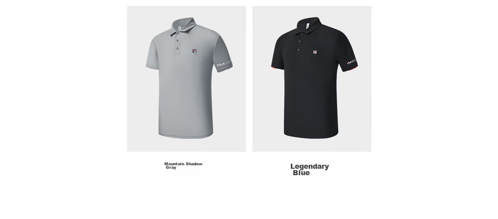 FILA Men's Short Sleeve Grand Slam Polo Shirt 2026 Summer New Tennis Sports Cooling Top 3