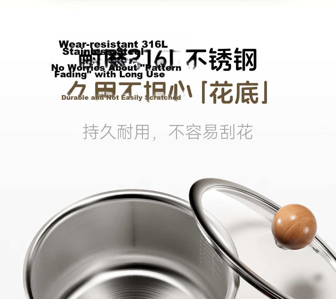 PLODON Electric Steamer and Cooker Baby Food Maker Non-Stick Detachable Small Milk Pot 7