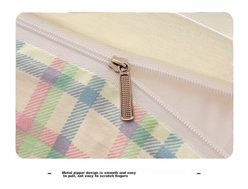 MUJI 100% Cotton Four-Piece Bedding Set Xinjiang Cotton Bed Sheet and Duvet Cover 200x230cm for 1.5/1.8m Bed 12