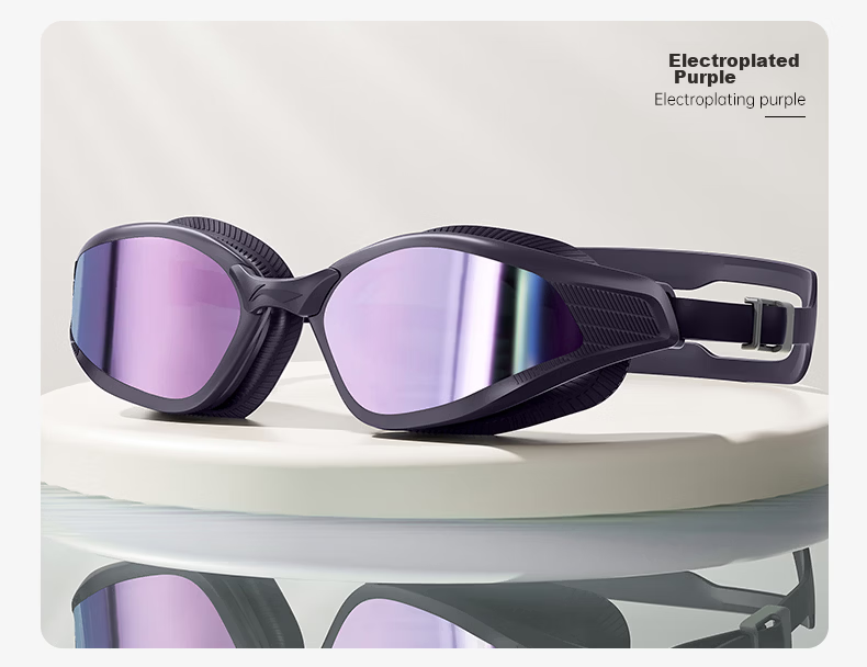 LI-NING Prescription Swimming Goggles HD Waterproof Anti-Fog Swim Cap Set Professional Swimming Glasses 14