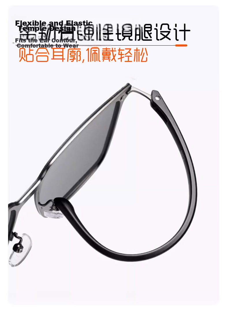 Kousu Polarized Square Sunglasses for Men and Women, UV Protection Driving and Fishing Glasses 5