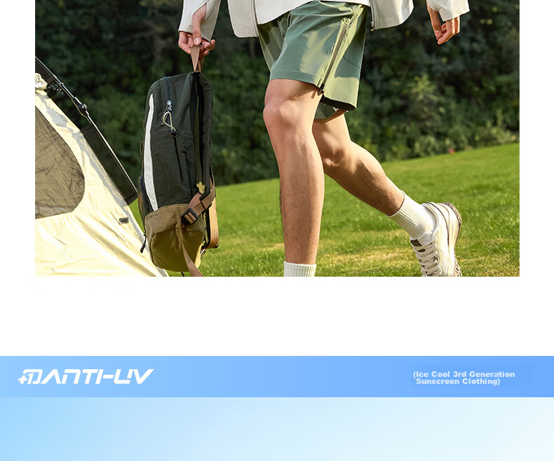 361° Men's New Sports Breathable UV Protection UPF100+ Jacket Summer 652624604D-6 29