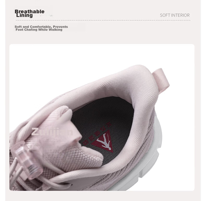 Zulijian Elderly Women's Shoes Spring Summer Mesh Breathable Walking Shoes Non-slip Soft Sole Sports Casual Shoes for Moms 15