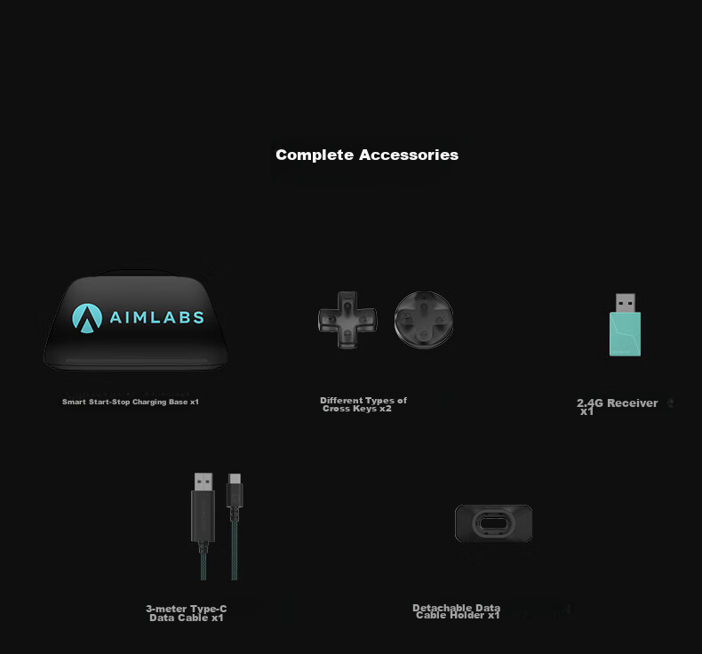 Galli G7 Pro Xbox Licensed Elite Game Controller Uranus AimLabs Native Trigger Vibration Bluetooth PC Wireless Steam Android Phone Series 11