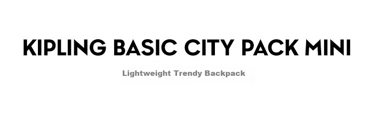 Kipling CITY PACK MINI Rock Grey Backpack Birthday Gift 1