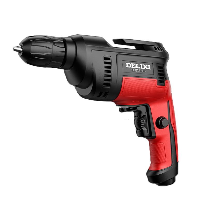 Delixi Electric Hand Drill AC 220V Household Small Wall Drilling Concrete Electric Screwdriver Handheld Drill 550W