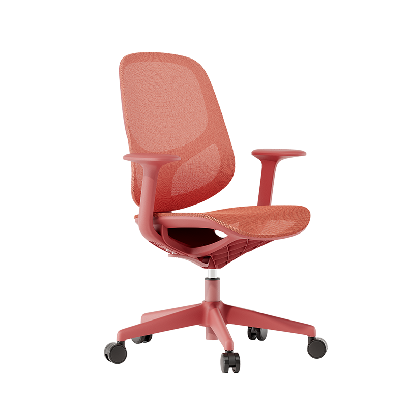 Deli 4900U Ergonomic Office Chair Computer Chair Human Engineering Seat Gaming Chair Red