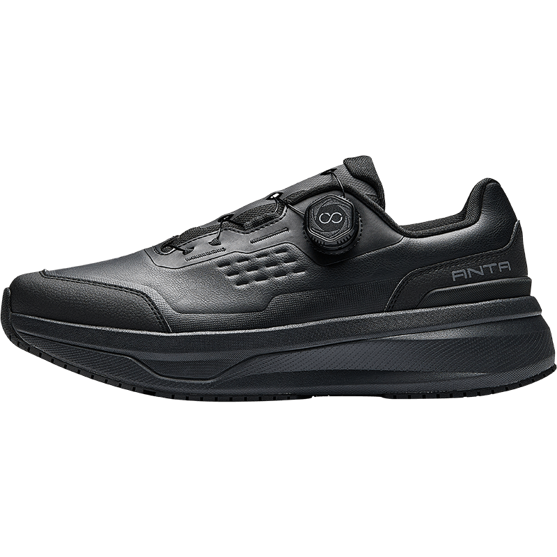 Anta PG7 Shenxing 13 PRO Men's All-Black Business Commuter Training Shoes Breathable Durable Running Sports Shoes