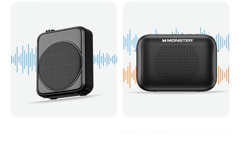 Monster Soundbase N23 Wireless Bluetooth Speaker with Wired Microphone, Teacher's Amplifier, Tour Guide, Meeting Use, 15% National Subsidy 8