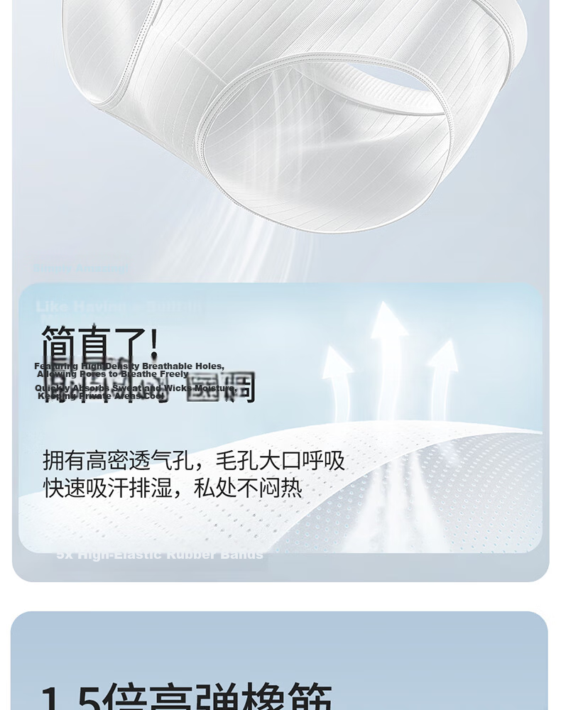 MINISO 4-Pack High Elastic Cloud Women's Travel Disposable Underwear L Size 13