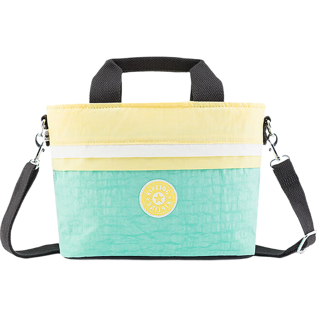 Kipling NAOMI POUCH Pastel Stripe Combo Shoulder Bag Birthday Gift