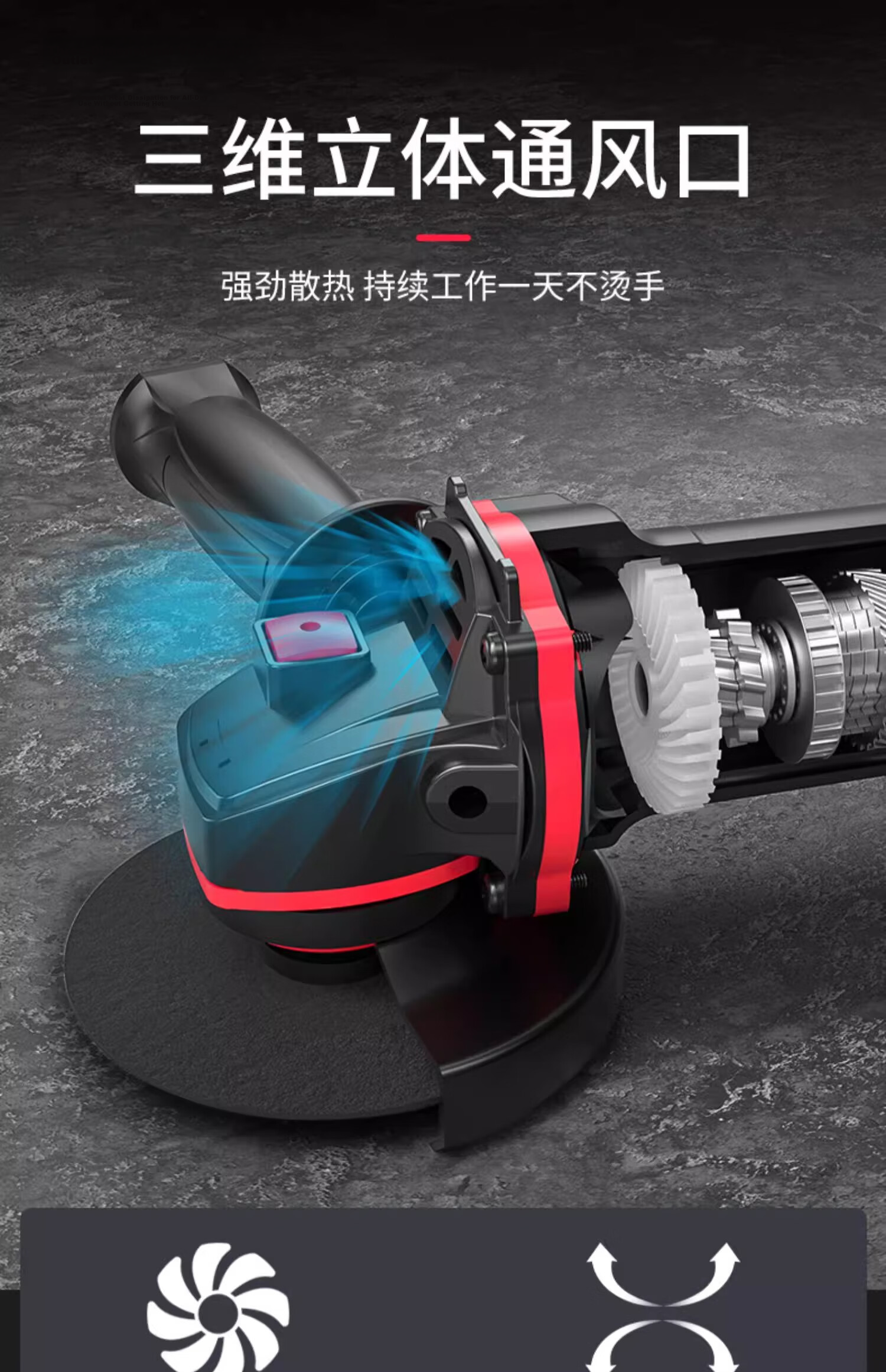Delixi Electric Angle Grinder Multifunctional Cutting Machine Household High-Power Handheld Grinding Polishing Machine 20