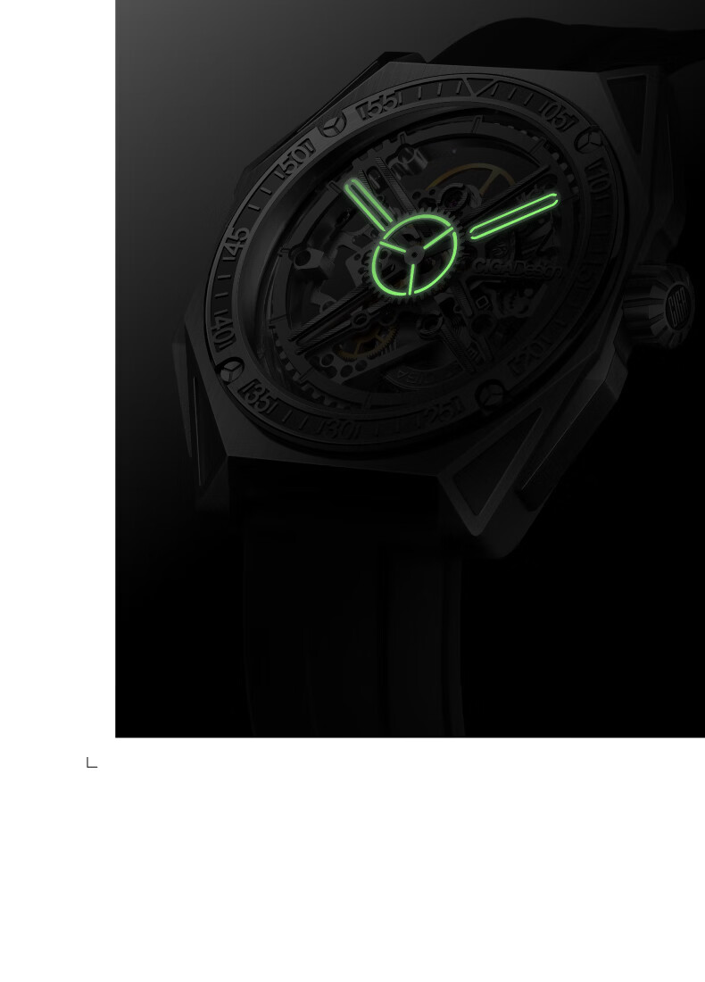 CIGA Design Jijia Fengmang Series Mechanical Wristwatch, Magic Titanium Version, One Watch Three Wear Styles, Fashion Men's Watch, Birthday Gift 14