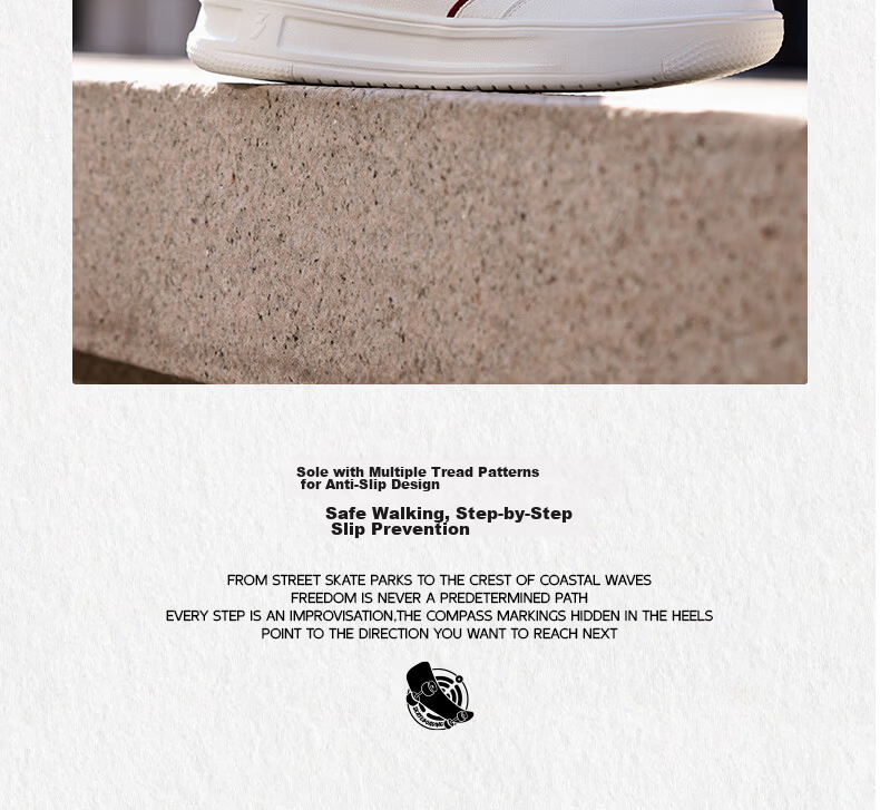 361° Qinghe 2.0 Men's Sneakers Sports Shoes Spring Summer Casual Thick Sole White Shoes 672616610-1 24