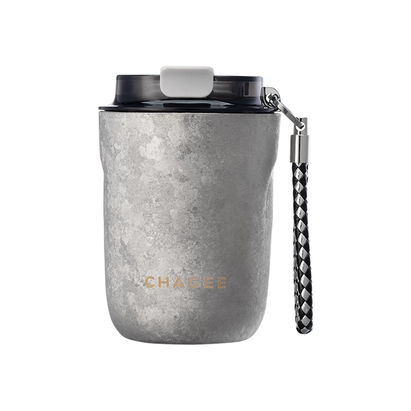 CHAGEE Pure Titanium Insulated Cup 0 Coating Coffee Cup Camping Double Layer Heat Insulation Tea Water Cup Graduation Gift for Teacher