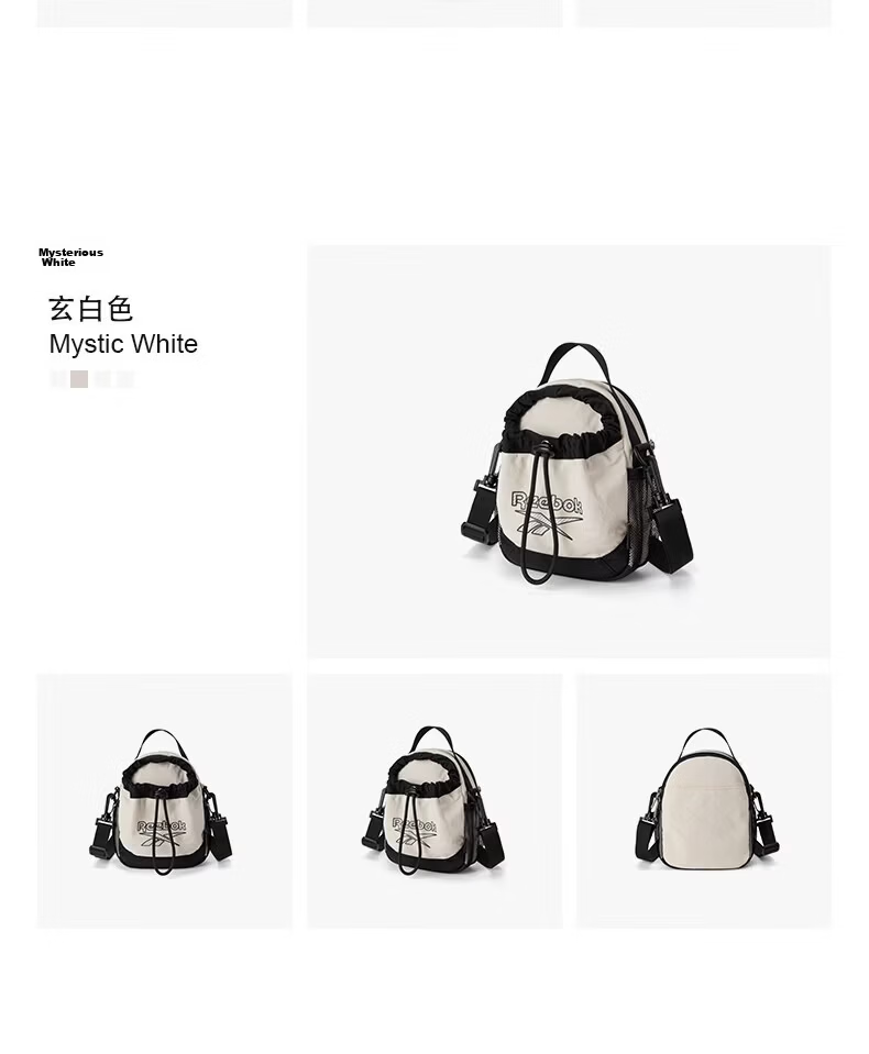 Reebok Women's Crossbody Shoulder Bag 2026 New Portable Multifunctional Phone Bag Water Bottle Holder Casual Sports Small Bag 26