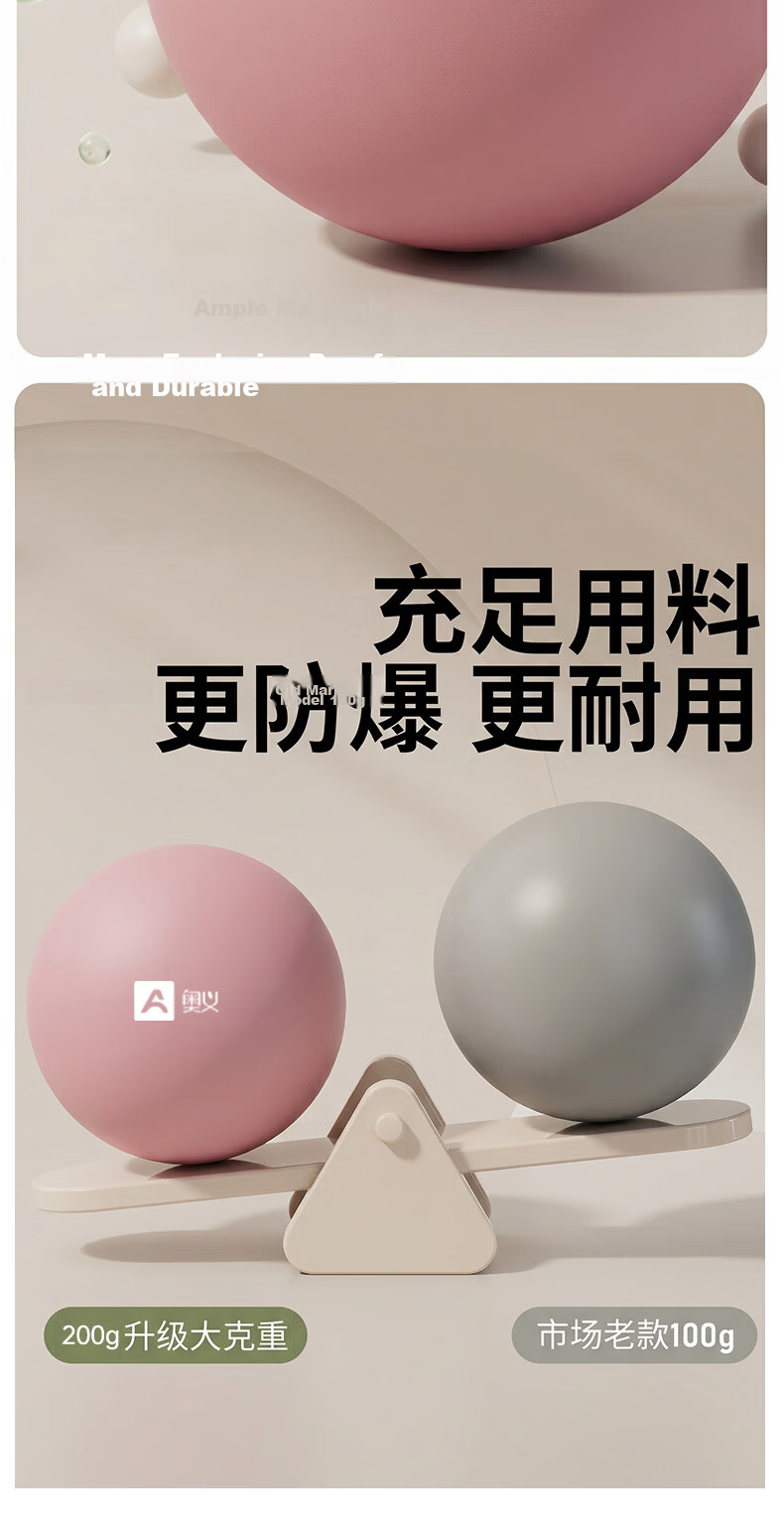 Aoyi Pilates Ball, Yoga Ball for Belly Fat Reduction, 25cm Pelvic Floor Muscle Abdominal Pressure Release, Octopus Posture Ball for Postpartum Fitness 12