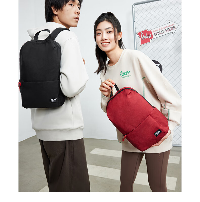 PEAK Sports Backpack for Men, Commuter Lightweight Small Bag, Water-Resistant Outdoor Travel Portable Small Backpack DB143120 5