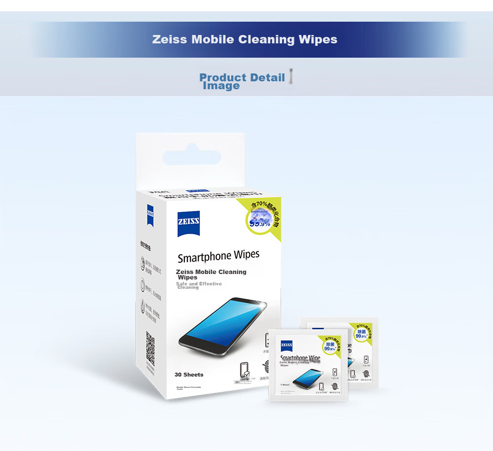 ZEISS Piano Keyboard Computer Laptop Mac Apple IPad Screen Cleaning Wipes, 120 Sheets 17
