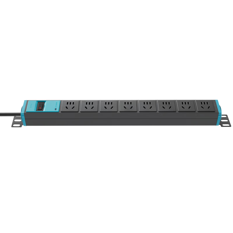 BULL Lightning Protection PDU Desktop Gaming Cabinet Socket/power Strip/extension Cord, 8 Outlets with Master Switch, 1.8m Standard Size, New And Old National Standards Mixed Delivery, 108T/108ET