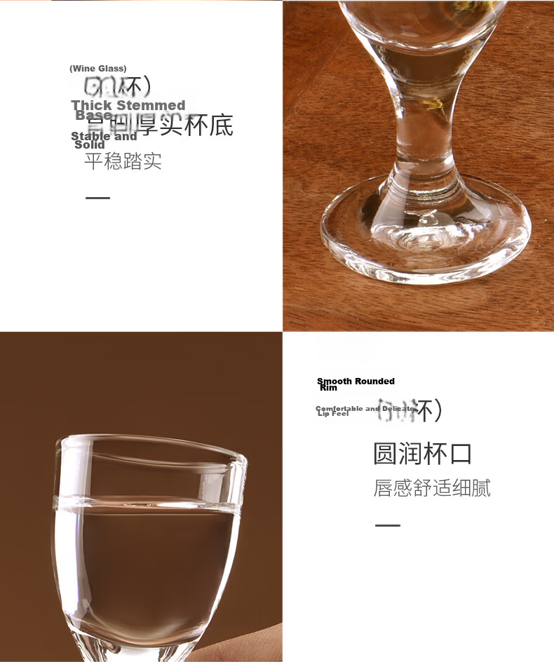 CLITON 100ml Baijiu Decanter Set Moutai Small Measuring Liquor Cup 1 Decanter 1 Cup Clearance Sale 9