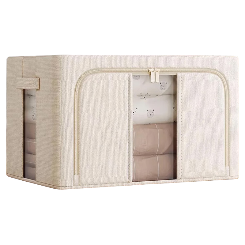 Jiabangshou Storage Box, Clothes Organizer, Large Capacity for Home Wardrobe, Clothes And Quilt Storage Container, 100L Capacity