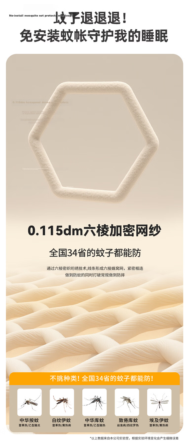 Yalu Freedom No-Installation Mosquito Net 1.8x2m Integrated Bedroom Anti-Mosquito Tent Mongolian Style Dustproof Net Trendy Brand Feng 3