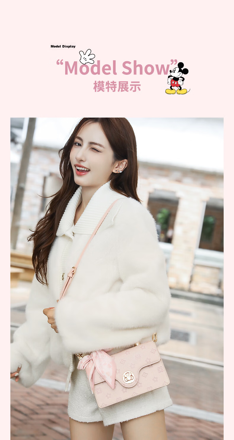 Disney Women's Bag 2026 New Luxury Niche Crossbody Bag Elegant Birthday Gift for Girlfriend Wife 5