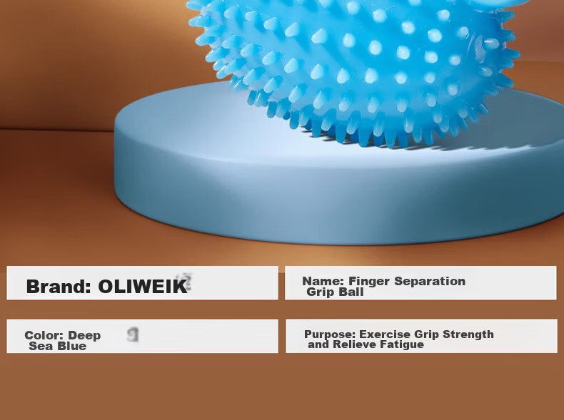 Duweike Grip Strength Ball Hand Rehabilitation Training Finger Flexibility Strength Exercise Equipment Fitness Stress Relief Two-Piece Set 15