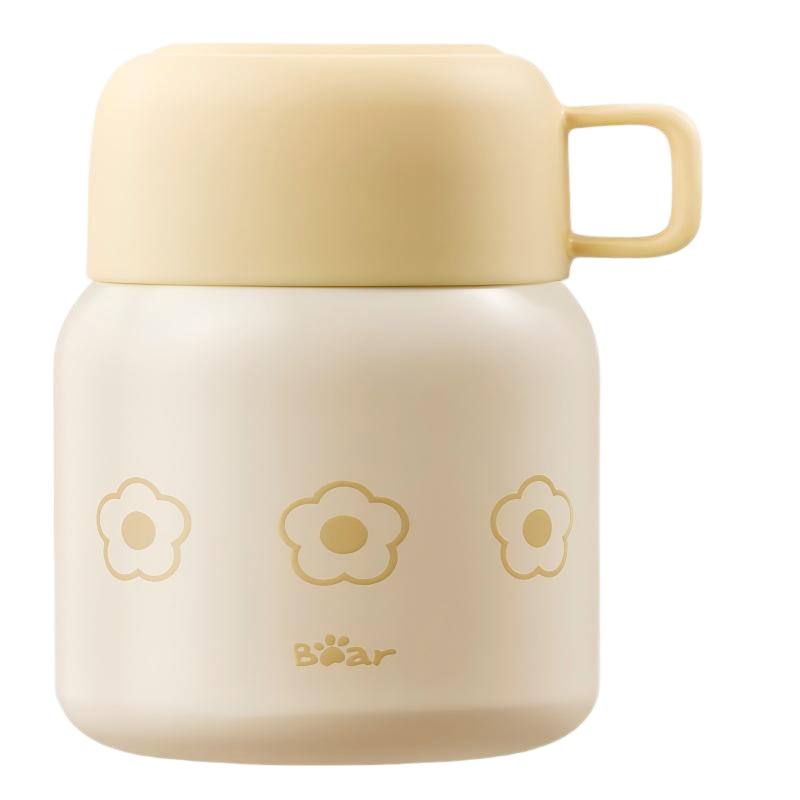 Bear Children's Insulated Thermal Lunch Box Vacuum Flask 316 Stainless Steel Infant Toddler
