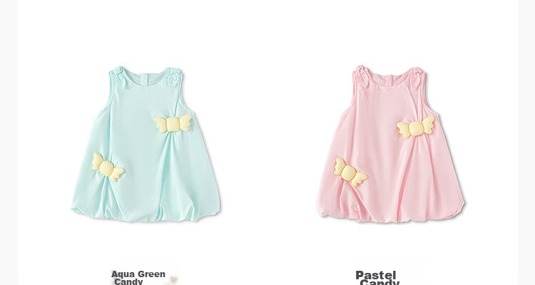 Balabala Kids Dress Baby Skirt 2026 Summer New Girls Toddler Flower Bud Dress Sweet Princess Cute 18