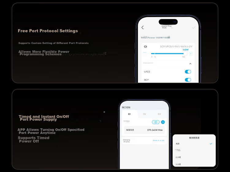 ANKER [Black Myth Wukong Collaboration] Anker Spirit Light Smart Display Charger Pro 160W Prime GaN Type-C Fast Charger Compatible with Apple iPhone 17 17
