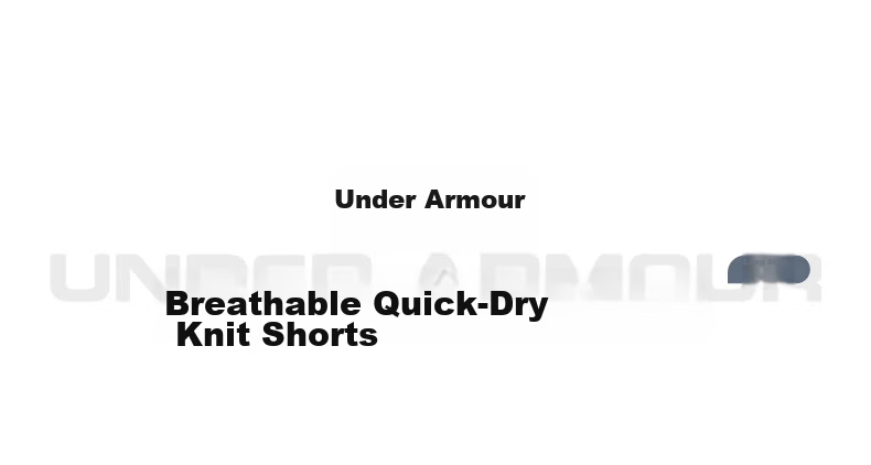 Under Armour Quick-Dry Men's Sports Shorts Summer New American Basketball Knit Comfortable Running Fitness Training Five-Point Pants 2