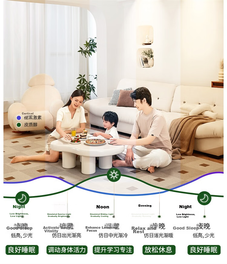 NVC LED Downlight Full Spectrum Eye Protection Embedded Smart Dimming 【Mingmou ProMax】Cutout 75-80mm 11