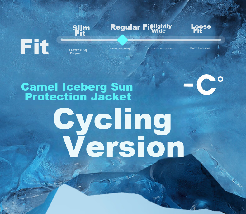 Camel Iceberg Sun Protection Jacket Cycling Edition Spring Summer New UPF200+ UV Protection Fishing Shirt M16BA30015 1