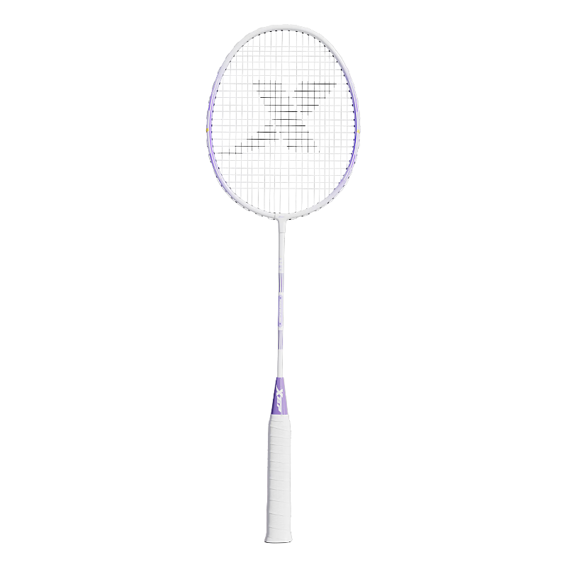 Xtep Featherlight Badminton Racket Twin Pack Light Cloud Series Entry-Level Competition Training Dual Rackets Blue with 4 Shuttlecocks
