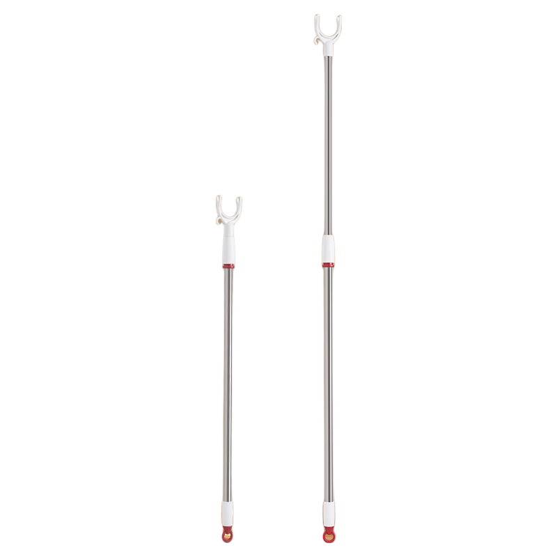 JEKO&JEKO Stainless Steel Telescopic Clothes Drying Rod Clothes Hanger Pole Forked Drying Rod