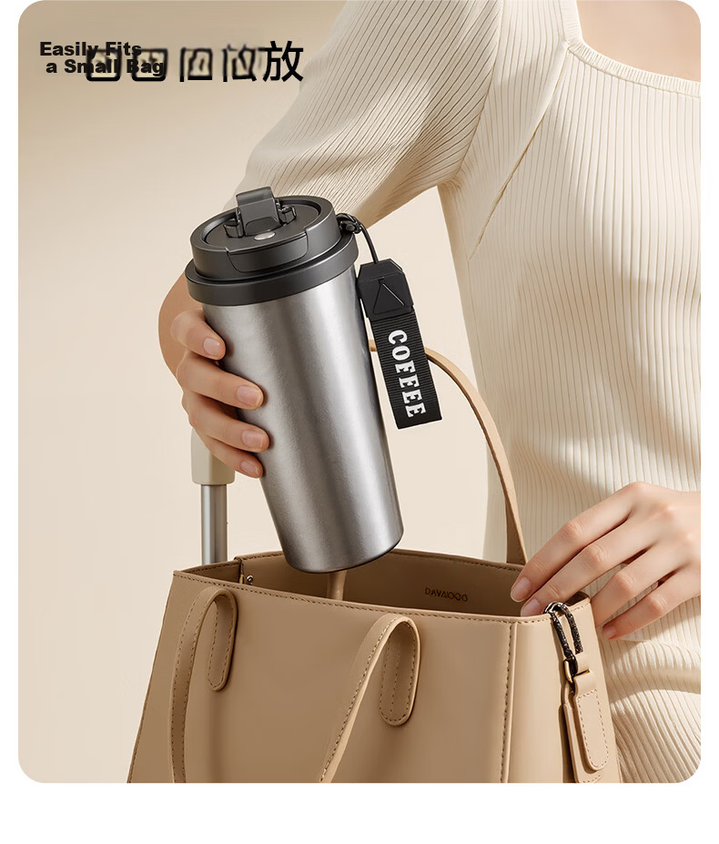 Fanjin Pure Titanium Coffee Thermos Flask Portable Large Capacity Triple-Use Titanium Cup Premium Birthday Gift Souvenir 14