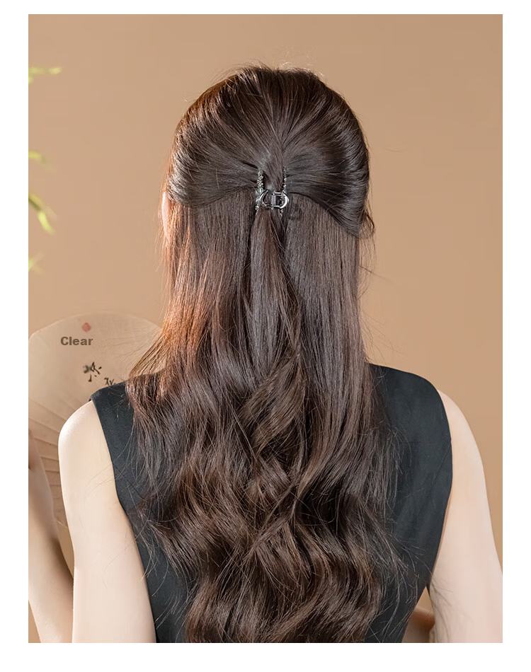 CHIMERA Flower Hair Claw Clip for Thin Hair, Bobby Pin, Shark Clip, Hair Clamp, Birthday Gift for Women 7
