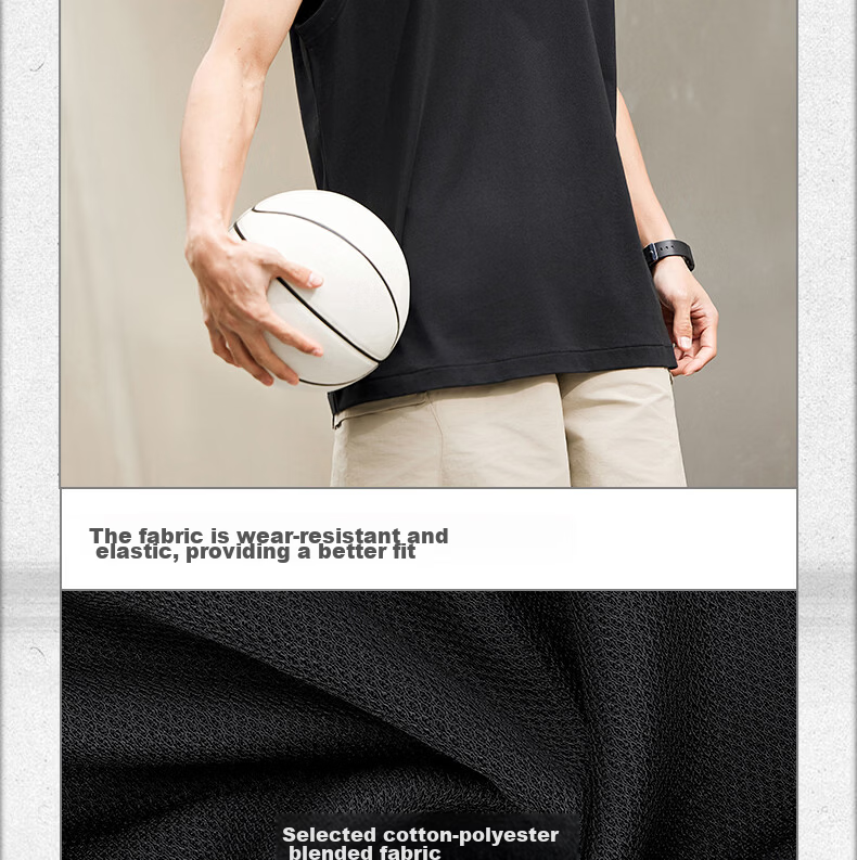361° Men's Sports Vest Jokic Spring Summer Fitness Basketball Sleeveless T-Shirt Jersey 652621502-1 8