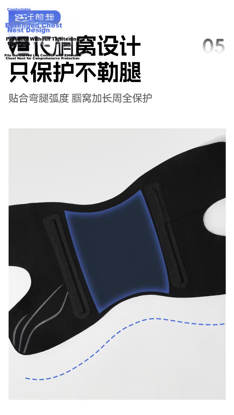 LI-NING Sports Knee Brace Men Professional Protective Lightweight Summer Edition Women Running Basketball Badminton Mountaineering Meniscus Injury Special 5