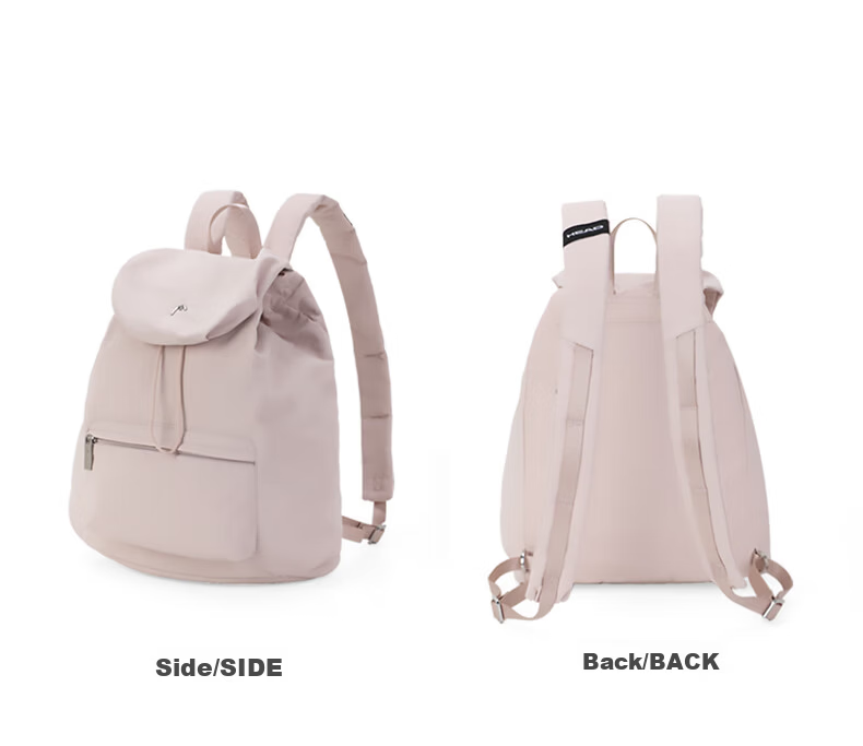 HEAD Casual Portable Laptop Bag Large Capacity Lightweight Commuter Backpack Pink 15