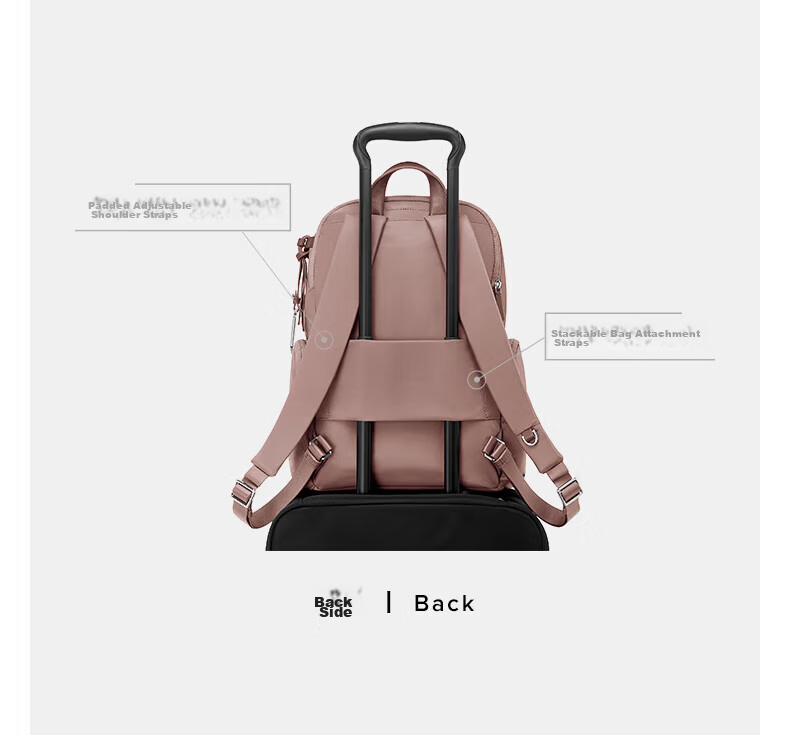 TUMI VOYAGEUR Women's Daily Commuter Premium Business CELINA Backpack 0196690LTM Light Lavender 12