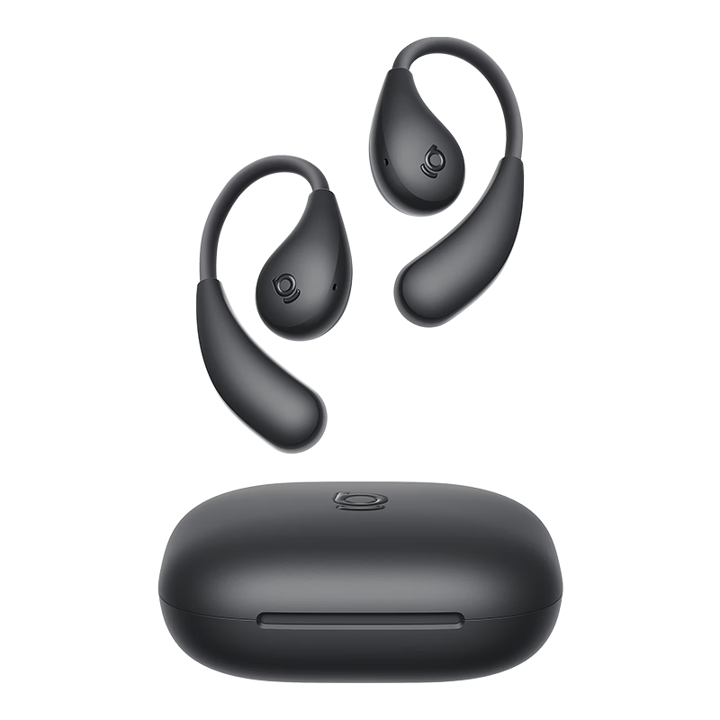 Baseus BF1 Lite 2026 New Bluetooth Earphones Open-Ear Hanging Design AI Translation Sports Call Long Battery Life Starry Black