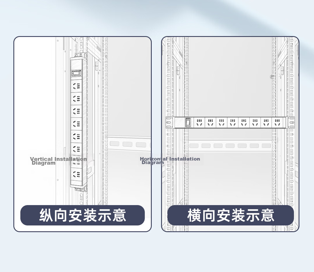 Lianggong Desktop Gaming Power Strip Socket 8-Outlet 5-Hole 2500W 10A Overload Switch Wireless 8