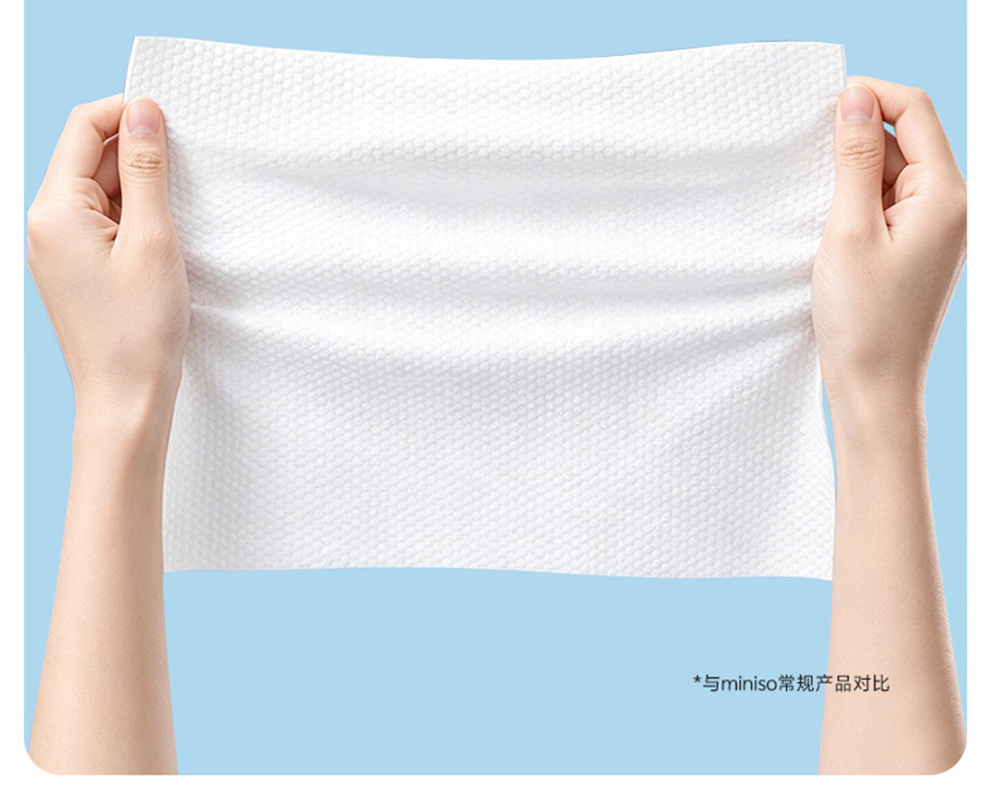 MINISO Self-Mocking Bear and Friends Series Hanging Facial Towels 80pcs Pearl Texture Disposable Dual-Use Cleansing Wipes Pack 6