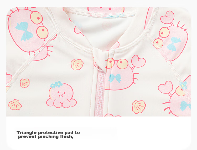 Balabala Kids Swimwear Boys Girls Baby 2026 Summer New Two-Piece Sunscreen Chlorine-Resistant Cartoon Swimsuit Set 5