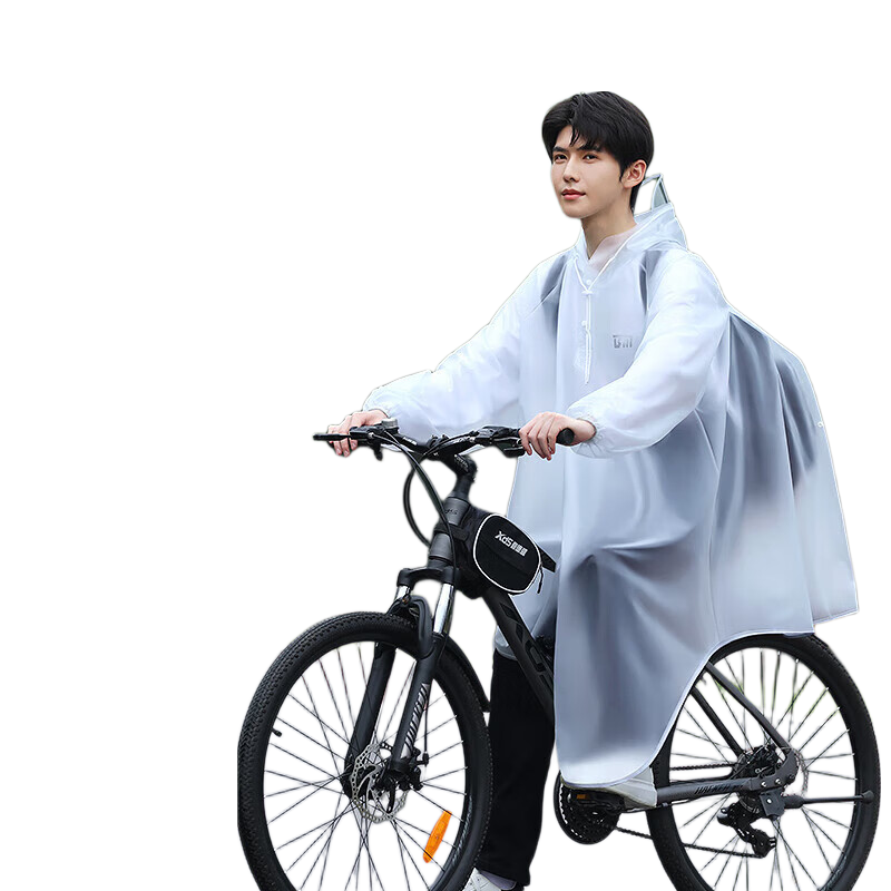 Beimei Bicycle Raincoat Mountain Bike One-Piece Full-Body Waterproof Rider Lightweight Cycling Rain Poncho for Students