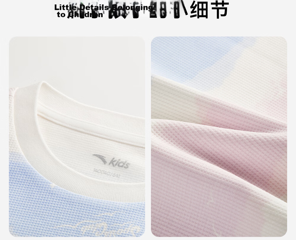 Anta Kids Girls Short Sleeve 2026 Summer Comfortable Skin-friendly Outdoor Quick-dry T-shirt TA62626103 43