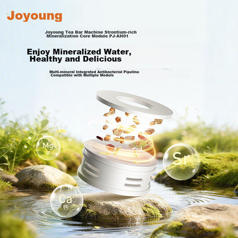 Joyoung Tea Bar Machine Original Rich Strontium Mineralization Filter Module AH01 (Compatible with AH3226/WH630/WH108S/WH108/WH150D/WH665 Tea Bar Machines)